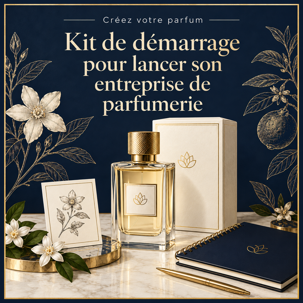 Kit de démarrage pour lancer son entreprise de parfumerie
